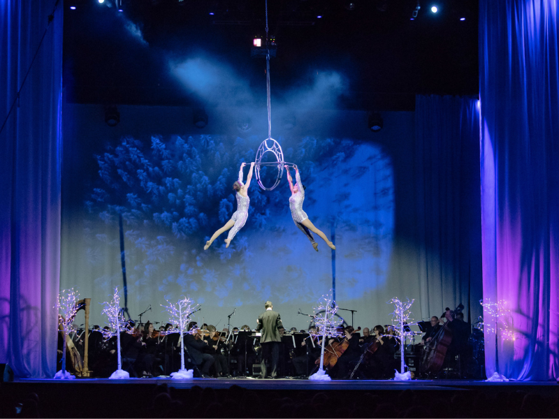 Cirque Musica Holiday Wonderland at Winspear Opera House
