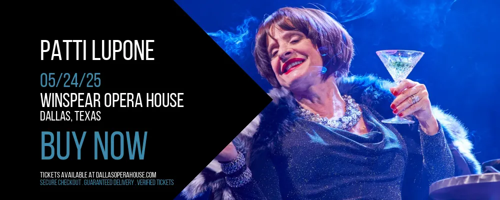 Patti LuPone at Winspear Opera House