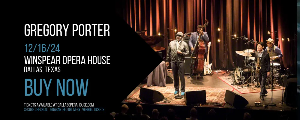 Gregory Porter at Winspear Opera House