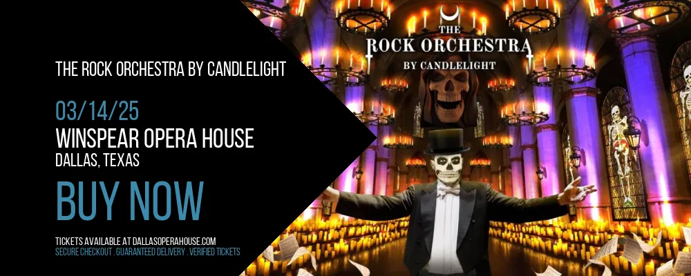 The Rock Orchestra By Candlelight at Winspear Opera House