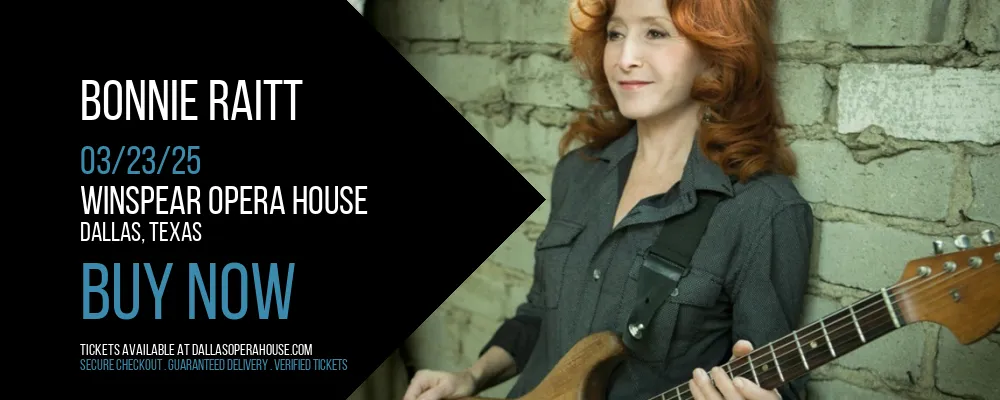 Bonnie Raitt at Winspear Opera House